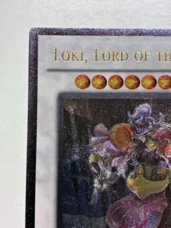 USA Seller Yugioh Loki, Lord of the Aesir STOR-EN039 1st Ed Ultimate Rare VLP/NM - Image 3