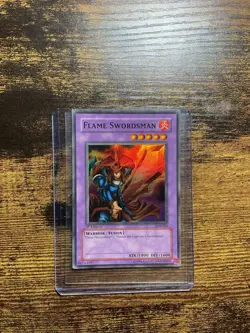 Flame Swordsman LOB-003 The Legend of Blue Eyes White Dragon 1st Edition Glossy - Image 1
