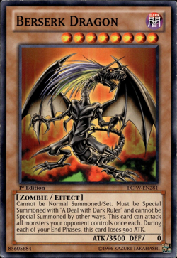 Berserk Dragon - 1st Edition LCJW-EN281 - MP - YuGiOh - Image 1
