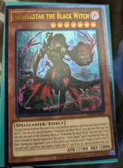 Diabellstar the Black Witch Yu-Gi-Oh! OP26-EN001 Ultimate Rare - Image 1
