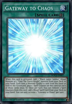 Gateway to Chaos 1st Ed Super DOCS-EN057 Yu-Gi-Oh! - Image 1