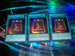 3x Book of Eclipse 1st Edition Super Rare RA02-EN054 Yu-Gi-Oh! - Image 1