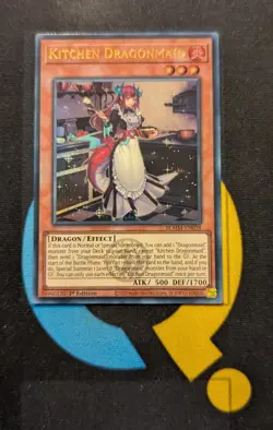 BLMM-EN058 Kitchen Dragonmaid Emblazoned Ultra Rare YuGiOh - Image 1