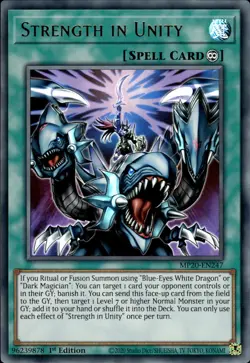 Strength In Unity - Ultra Rare 1st Edition MP20-EN247 - LP - YuGiOh - Image 1