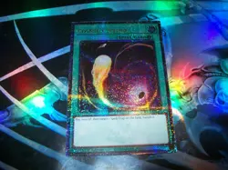 Cosmic Cyclone 1st Edition Quarter Century Secret Rare RA02-EN061 Yu-Gi-Oh! - Image 1