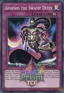 1st ed Apophis the Swamp Deity super rare PHHY-EN097 Yugioh - Image 1