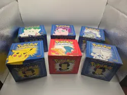 Pokemon 1999 Burger King 23k Gold Plated Trading Card Complete Set (4of6 Sealed) - Image 1