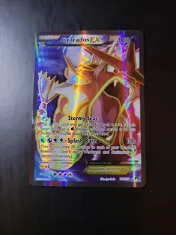 Pokemon Gyarados EX TCG Full Art Holo Ultra Rare Card 114/122 XY-Breakpoint NM - Image 1
