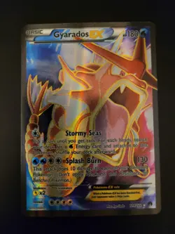 Pokemon Gyarados EX TCG Full Art Holo Ultra Rare Card 114/122 XY-Breakpoint NM - Image 2
