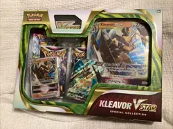 Pokemon TCG Kleavor VStar Special Collection Box 2023 UNOPENED Trading Card Game - Image 1