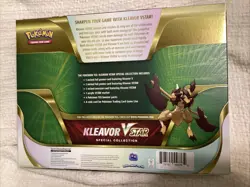Pokemon TCG Kleavor VStar Special Collection Box 2023 UNOPENED Trading Card Game - Image 4