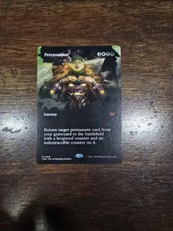 Perennation (Borderless) Tarkir: Dragonstorm Regular MTG NM Magic Card - Image 1