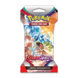 Scarlet & Violet Base Set Sleeved Booster Pack Pokemon Cards TCG New and Sealed - Image 4