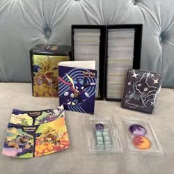 Pokemon Bulk Cards 1,000+ Cards Holo, Rare, Common, Uncommon, Trainers. + extras - Image 1