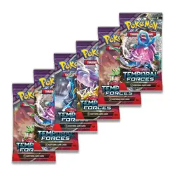 Temporal Forces Scarlet & Violet 6 Pack Booster Bundle Box Pokemon Cards TCG New - Image 2