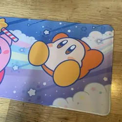 Kirby Kawaii Rubber Playmat Play Mat For Tcg Trading Card Game Large Mouse Pad - Image 3
