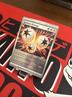 Pokemon Card TCG Ignition Energy White Flare Poke Ball Reverse Holo 086/086 - M - Image 3