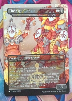 Custom Breath of the wild themed, magic the gathering card: Opposition Agent - Image 1