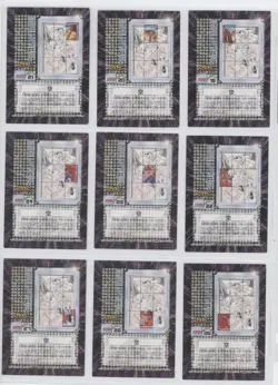 Japanese Digimon Adventure Puzzle Card Set Sora 1999 - Image 2
