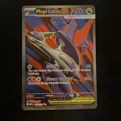 Mega Latias ex 163/132 Mega Evolutions Full Art Pokemon TCG Card - Image 1