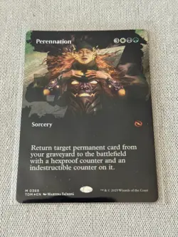 FOIL Perennation (Borderless) - Tarkir: Dragonstorm (TDM) - Image 1