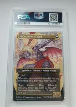 MTG PSA 10 Kefka, Court Mage (0322)Borderless Final Fantasy 2025 English - Image 2