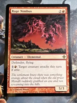 1x Rage Nimbus Rise of the Eldrazi LP MTG Magic the Gathering x1 MKE - Image 1