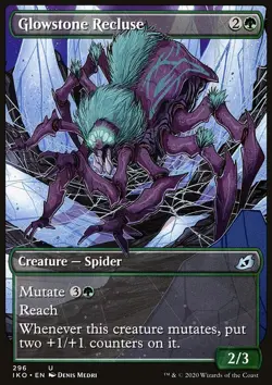 MTG Magic the Gathering Glowstone Recluse (296/403) Ikoria Lair of Behemoths LP - Image 1