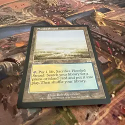 Flooded Strand Mtg Onslaught Mint Land Rare - Image 2
