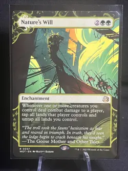 Nature's Will Wilds of Eldraine: Enchanting Tales Regular - Image 1