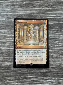 MTG Kaladesh Mana Crypt Masterpiece Inventions Foil Magic the Gathering - Image 1