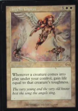 Angelic Chorus - Urza's Saga: #3, Magic: The Gathering Lp R97 - Image 1