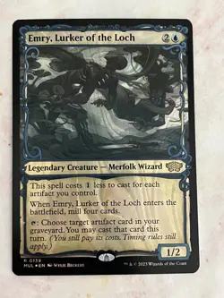 MTG Emry Lurker of the Loch Showcase Halo Foil - Image 1