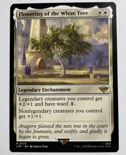 MTG Flowering Of The White Tree TLOTR: Tales Of Middle-Earth Rare 0015 - Image 1