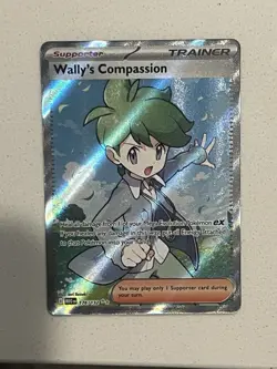 Wally's Compassion 176/132 Full Art Ultra Rare - Pokemon TCG: Mega Evolution NM - Image 1