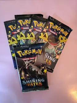 Pokemon TCG Shining Fates Booster Packs x12 - Image 2