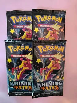 Pokemon TCG Shining Fates Booster Packs x12 - Image 3