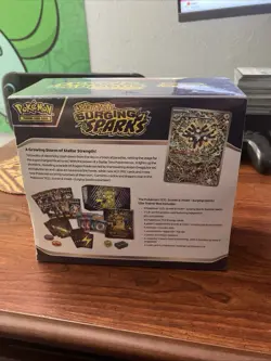 Factory Sealed Pokemon TCG Surging Sparks Elite Trainer Box (ETB) - Image 3