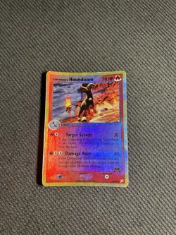 Pokemon TCG Team Magma's Houndoom 34/95 Team Magma vs Team Aqua Reverse Holo MP - Image 3