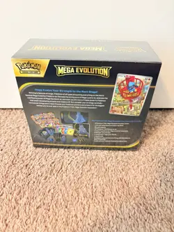 Pokemon Mega Evolution Lucario ETB Elite Trainer Box Mega Lucario In Hand - Image 3