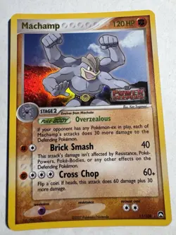 Pokemon TCG Machamp 11/108 Rare Reverse Holo Stamped Power Keepers - Image 1