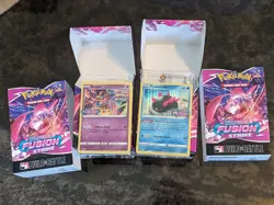 2x SEALED DECKS - Pokemon TCG Fusion Strike Pre release *Deoxys + Pyukumuku - Image 1