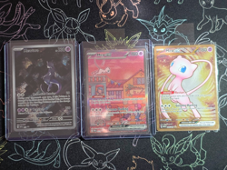 Pokemon TCG 151 UPC Promo Set Mew SVP053 Metal Mew ex 205/165 Mewtwo SVP052 - Image 1