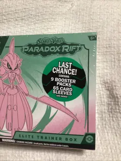 Pokemon Paradox Rift SEALED Elite Trainer Box (ETB) Scarlet & Violet Sealed - Image 3