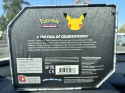 Pokemon - Celebrations Big Tin - Lance's Charizard V Box - Sword & Shield - Image 2