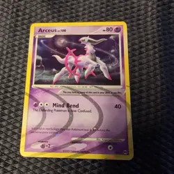 3 PACK Platinum Arceus, RARE Holo Arceus LV. 100 EW1 Pokemon, 2009 - Image 1