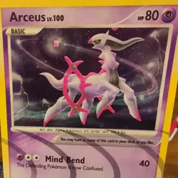 3 PACK Platinum Arceus, RARE Holo Arceus LV. 100 EW1 Pokemon, 2009 - Image 2
