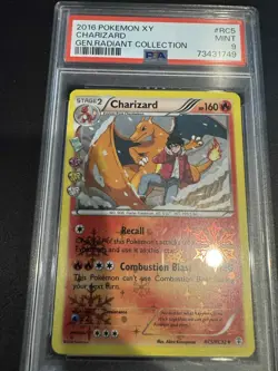 2016 Pokemon XY Charizard RC5/RC32 Generations: Radiant Collection Holo PSA 9 - Image 1