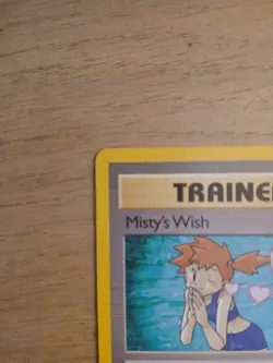 Misty’s Wish 108/132 Gym Challenge 1st Edition Pokemon Card NM - Image 3