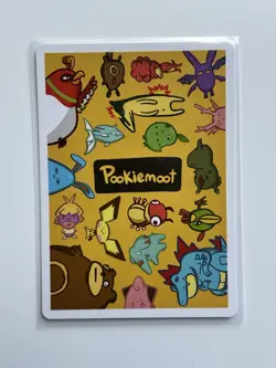 Pookiemoot Gen 2 - coco (Croconaw) - Pokemon Parody/Derpy card - Image 2